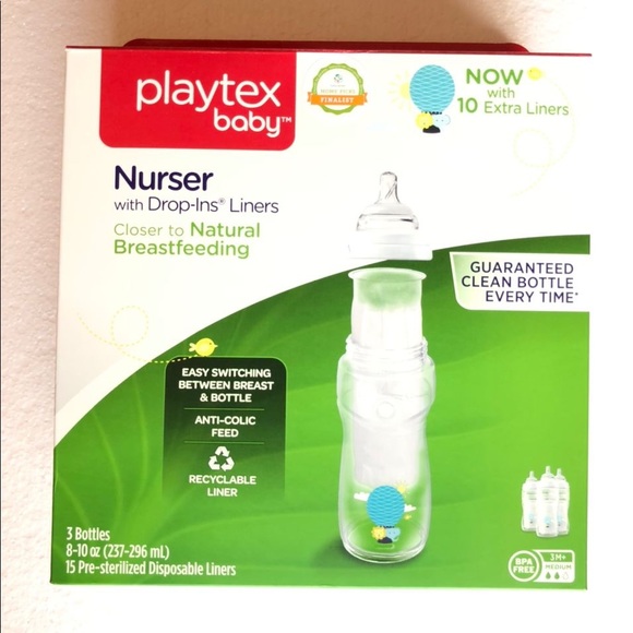 Playtex Other - Playtex Baby Nurser Bottles with Drop-Ins Liners